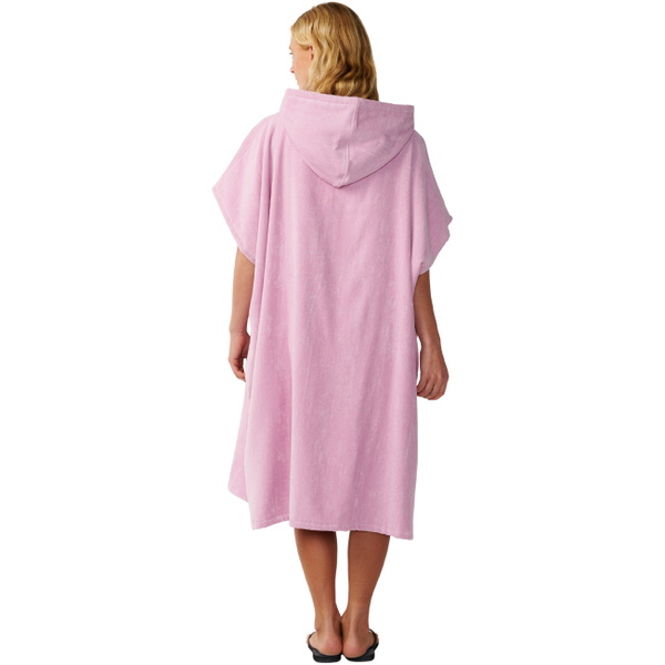 2026 Rip Curl Womens Icon Hooded Towel 17OWTO - Mauve